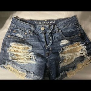 Hi rise festival shorts American eagle size 6